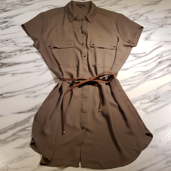 Dynamite Dresses & Skirts - Dynamite kaki dress